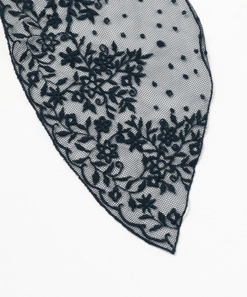 BEAMS BOY（ビームスボーイ）の「BEAMS BOY / レース 付け襟（付け襟・レディース・オフホワイト/ブラック/ネイビー・ONE SIZE）」の16枚目の写真