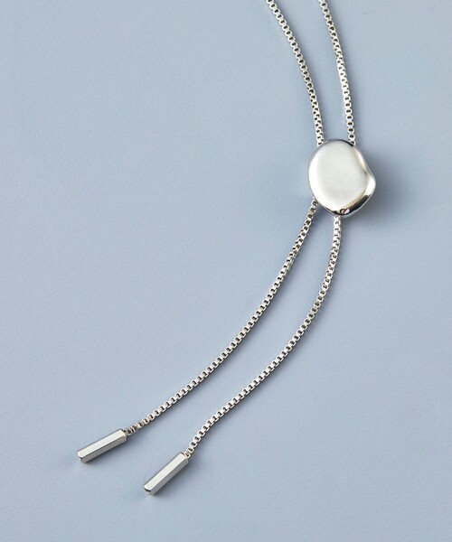 tk.TAKEO KIKUCHI（ティーケータケオキクチ）の「◆メタルループタイネックレス（ネックレス・メンズ・シルバー/シルバー系4/ブラック/ブラック系/シルバー系/シルバー系1/ブラック系5/ゴールド系8/ブラック系6/シルバー系7/シルバー系8/ゴールド系7/ブラック系1/ゴールド系2/シルバー系3/シルバー系2/ブラック系2/ゴールド系3/ブラック系4/シルバー系5/シルバー系6/ゴールド系6/ブラック系3/ゴールド系5/ゴールド系/ライトグレー/ライトグレー系/ゴールド系1/ブラック系7/ブラック系8・00）」の15枚目の写真