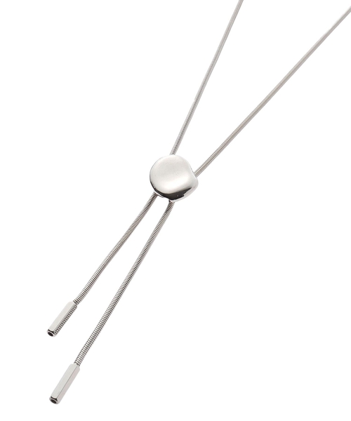 tk.TAKEO KIKUCHI（ティーケータケオキクチ）の「メタルループタイネックレス（ネックレス）」 WEAR
