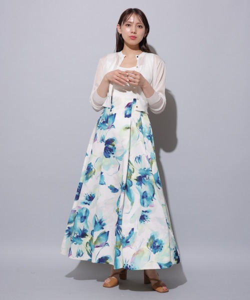 Mystrada（マイストラーダ）の「ラメシアーカーデアンサンブル（ニット/セーター・レディース・チャコールグレー/ブルー/ホワイト/ピンク/ブラウン/ベージュ系その他・38）」の16枚目の写真