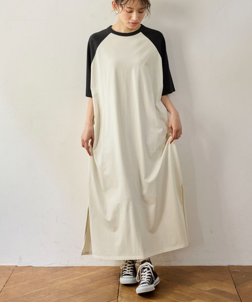 Sugar spoon(シュガースプーン)の「・SUGAR SPOON ハイショクラグランワンピース(ワンピース・レディース・ブラック/ネイビー/カーキ・FREE)」の1枚目の写真