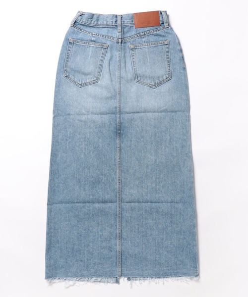 CREDONA（クレドナ）の「センタースリットデニムロングSK（デニムスカート・レディース・インディゴブルー/ブルー・X-SMALL/SMALL/MEDIUM）」の21枚目の写真