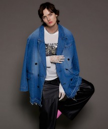 MAISON SPECIAL | Denim Tailored Jacket/デニムテーラードジャケット【MAISON SPECIAL/メゾンスペシャル】(テーラードジャケット)