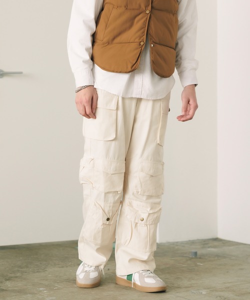BADHOP着用　BREATH マルチポケットカーゴパンツ　M BREATH】MULTI POCKET SLIM CARGO TYPE-2 | PARX.【ストリート