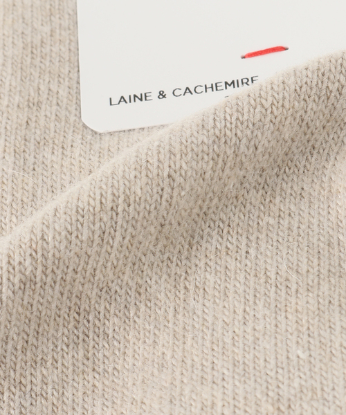 Spick & Span（スピックアンドスパン）の「【BLEU FORET / ブルーフォレ】SOLID COLORS SOCKS（ソックス/靴下・レディース・ベージュ/ピンク/モスグリーン・FREE）」の6枚目の写真