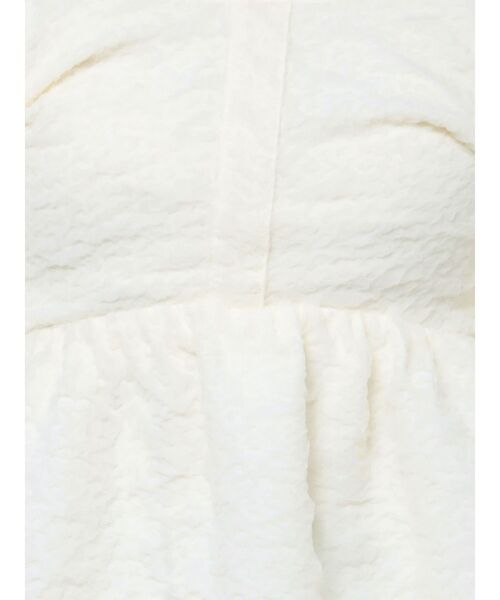 RESEXXY（リゼクシー）の「ふくれチュールボリュームチュニック（Tシャツ/カットソー・レディース・ブラック/アイボリー・FREE）」の18枚目の写真