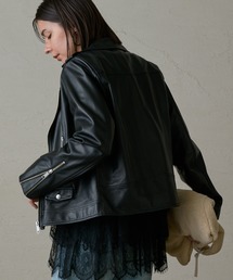 LOUNGEDRESS（ラウンジドレス）の「レザーライダースジャケット 