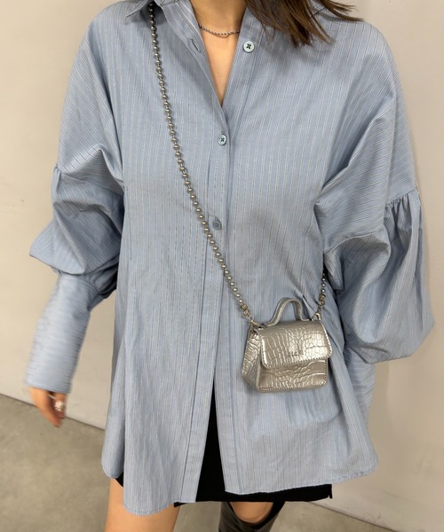 Six M（シックスエム）の「【SixM/シックスエム】トリプルマルチポーチ（ショルダーバッグ・レディース・シルバー/イエロー・FREE）」の11枚目の写真