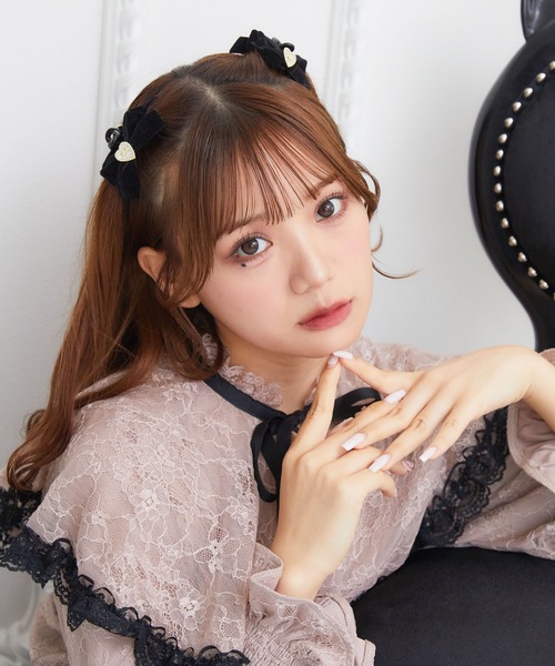 ROJITA（ロジータ）の「レースケープブラウス（シャツ/ブラウス・レディース・ブラック/ピンク/ホワイト・FREE）」の13枚目の写真