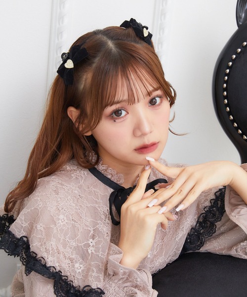 ROJITA（ロジータ）の「レースケープブラウス（シャツ/ブラウス・レディース・ブラック/ピンク/ホワイト・FREE）」の14枚目の写真