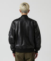 AVIREX（アヴィレックス）の「LEATHER TYPE MA-1 / レザータイプ