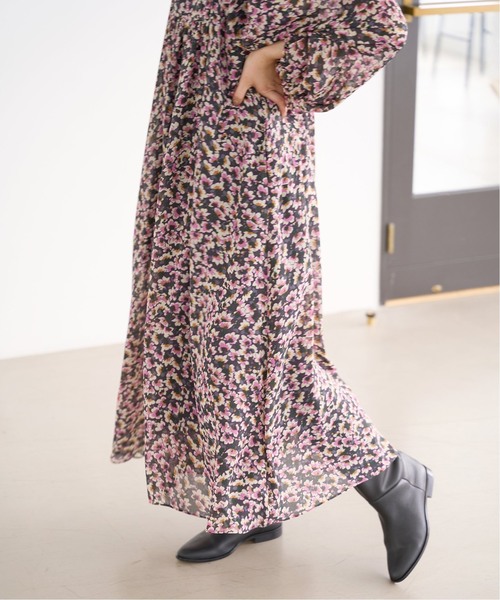 【IENA】☆お値下げ☆フラワープリント ボザムドレス ワンピース 　36 楽天市場】《追加2》フラワープリント ボザムドレス IENA イエナ