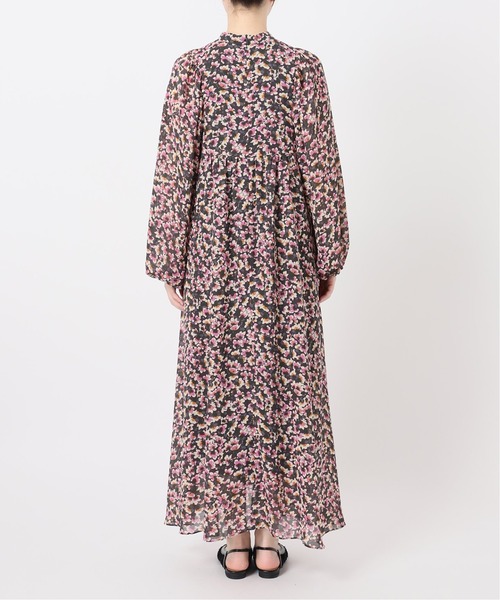 【IENA】☆お値下げ☆フラワープリント ボザムドレス ワンピース 　36 IENA（イエナ）の「《追加》フラワープリント ボザムドレス