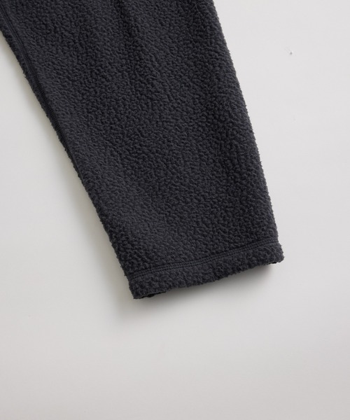 ADAM ET ROPE'（アダムエロペ）の「リサイクル ボアフリース シャツブルゾン（ブルゾン・メンズ・ブラウン/チャコールグレー・L/M）」の8枚目の写真