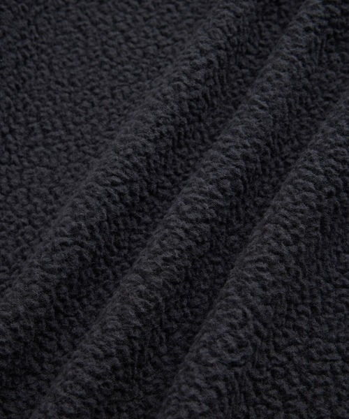 ADAM ET ROPE'（アダムエロペ）の「リサイクル ボアフリース シャツブルゾン（ブルゾン・メンズ・ブラウン/チャコールグレー・L/M）」の10枚目の写真