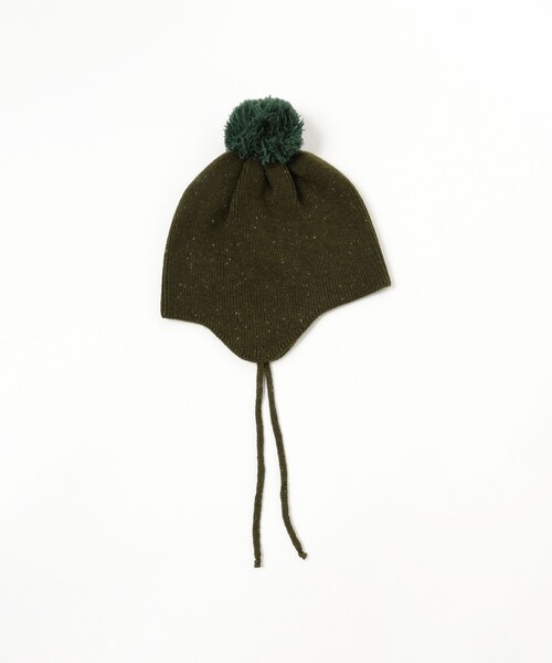 B:MING by BEAMS（ビーミングバイビームス）の「B:MING by BEAMS / イヤー フラップ ビーニー（ニットキャップ/ビーニー・レディース・グリーン系その他5/ブラウン系その他4・ONE SIZE）」の6枚目の写真