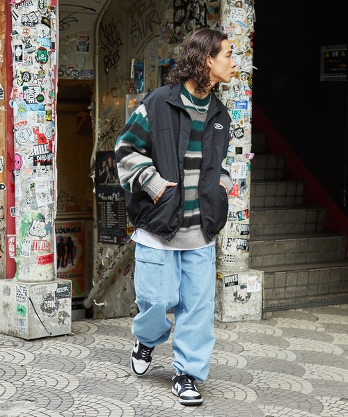 Buyer's Select/シャギーマルチボーダーニット（ニット/セーター