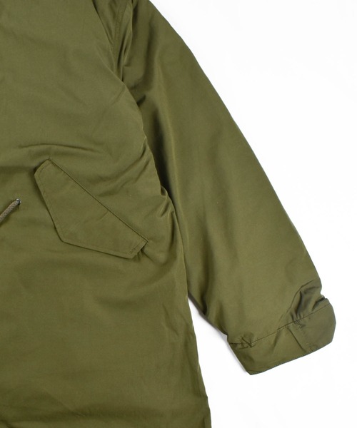 HOUSTON(ヒューストン)の「【UT204】【HOUSTON/ヒューストン】3WAY M-65 PARKA 51127(モッズコート・レディース・オリーブ/ブラック・MEDIUM/LARGE)」の5枚目の写真
