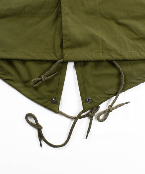 HOUSTON(ヒューストン)の「【UT204】【HOUSTON/ヒューストン】3WAY M-65 PARKA 51127(モッズコート・レディース・オリーブ/ブラック・MEDIUM/LARGE)」の6枚目の写真