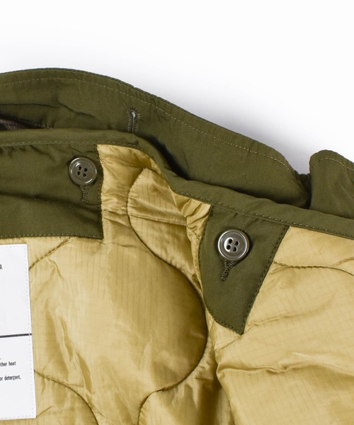 HOUSTON(ヒューストン)の「【UT204】【HOUSTON/ヒューストン】3WAY M-65 PARKA 51127(モッズコート・レディース・オリーブ/ブラック・MEDIUM/LARGE)」の10枚目の写真