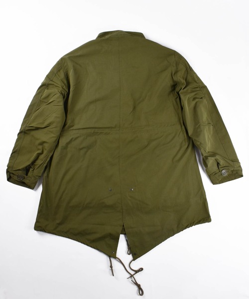 HOUSTON(ヒューストン)の「【UT204】【HOUSTON/ヒューストン】3WAY M-65 PARKA 51127(モッズコート・レディース・オリーブ/ブラック・MEDIUM/LARGE)」の3枚目の写真