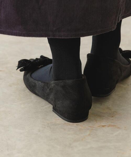 RODE SKO（ロデスコ）の「ビッグリボン付2WAYパンプス（パンプス・レディース・グレー/ブラック・38/37/36）」の4枚目の写真