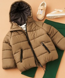 SHISKY（シスキー）の「SHISKY / シスキー ピスネーム ジップアップ フード付き 中綿 ジャケット ブルゾン キッズ（ダウンジャケット/コート・キッズ）」