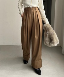 CAPRICIEUX LE'MAGE | 裾切替ワイドパンツ(その他パンツ)
