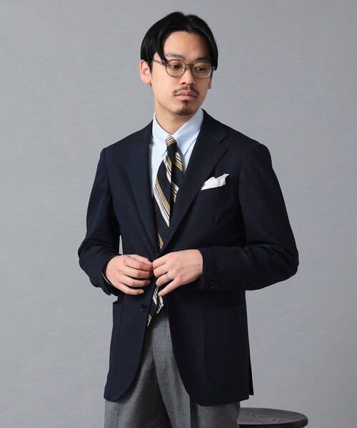 BEAMS F（ビームスエフ）の「BEAMS F / NEW EASY MARLANE ウール ソリッド ジャケット（その他アウター・メンズ・ネイビー・52/50/48/46/44）」の11枚目の写真