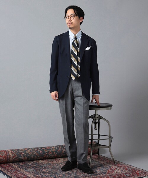 BEAMS F（ビームスエフ）の「BEAMS F / NEW EASY MARLANE ウール ソリッド ジャケット（その他アウター・メンズ・ネイビー・52/50/48/46/44）」の13枚目の写真