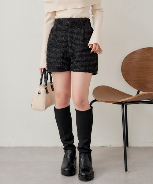 Chico（チコ）の「ツイードショートパンツ（その他パンツ）」 - WEAR