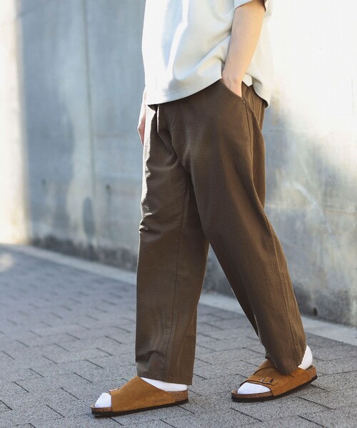 Lee（リー）の「Lee × B:MING by BEAMS / 別注 Freeasy シアサッカー