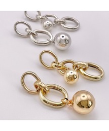 【papillon】チェーンボールピアス(MA)