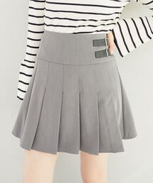 MAJESTIC LEGON | サイドベルトプリーツスカパン(スカート)