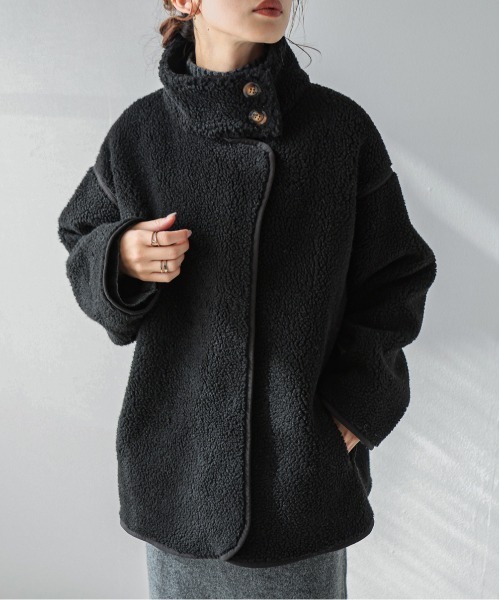 ボア調ブルゾン（その他トップス）｜SUGAR BISKET（シュガービスケット