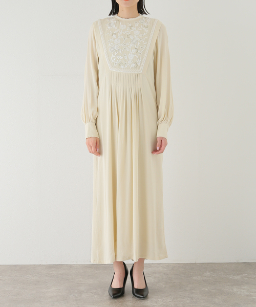 イエナ ワンピース IENA（イエナ）の「【ne Quittez pas(ヌキテパ)】FLOWER EMB