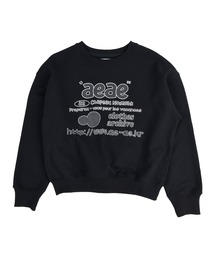 aeae | Doodle Web Logo Crop Sweatshirts(スウェット)
