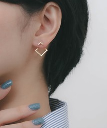 YU-KA:バックハンギングピアス