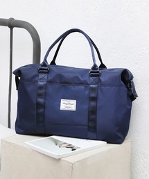 【2サイズ展開】【2WAY/3WAY】大容量シンプルカジュアルボストンバッグ/ショルダーバッグ/トラベルバッグ