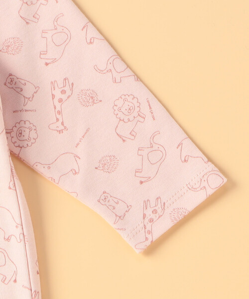 COMME CA ISM（コムサイズム）の「長袖ツーウェイオール・リバーシブルスタイ入りギフトセット(60-80cm)（ベビーギフト・キッズ・ピンク/ホワイト/サックスブルー/ネイビー・60-80cm）」の9枚目の写真