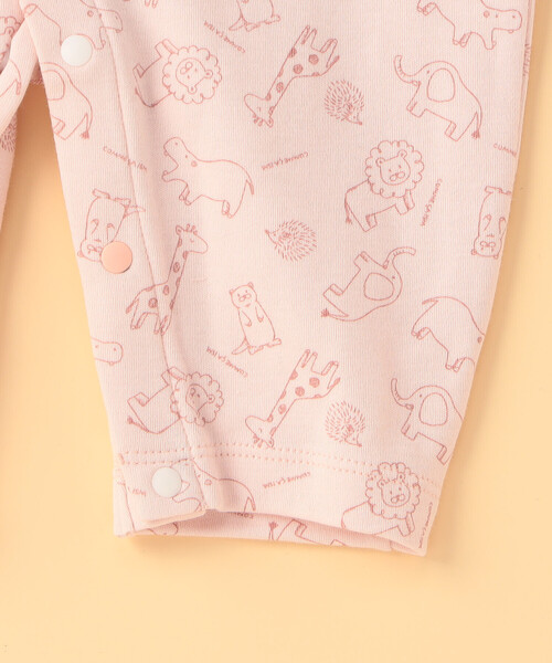 COMME CA ISM（コムサイズム）の「長袖ツーウェイオール・リバーシブルスタイ入りギフトセット(60-80cm)（ベビーギフト・キッズ・ピンク/ホワイト/サックスブルー/ネイビー・60-80cm）」の10枚目の写真
