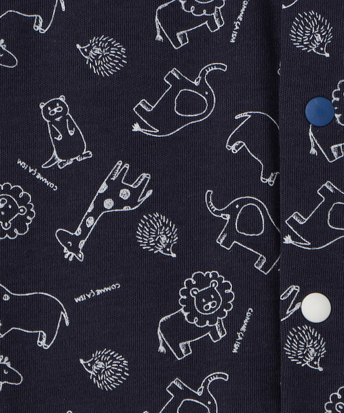 COMME CA ISM（コムサイズム）の「長袖ツーウェイオール・リバーシブルスタイ入りギフトセット(60-80cm)（ベビーギフト・キッズ・ピンク/ホワイト/サックスブルー/ネイビー・60-80cm）」の21枚目の写真