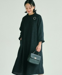 PUAL CE CIN | リボンツイードワンピース(ワンピース)