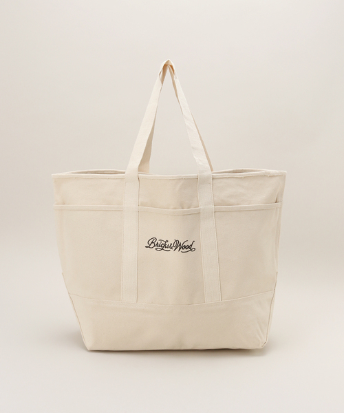 AP STUDIO（エーピーストゥディオ）の「【BRICKS&WOOD/ブリックス アンド ウッド】別注トートバッグ（トートバッグ・レディース・アイボリー・FREE）」の4枚目の写真