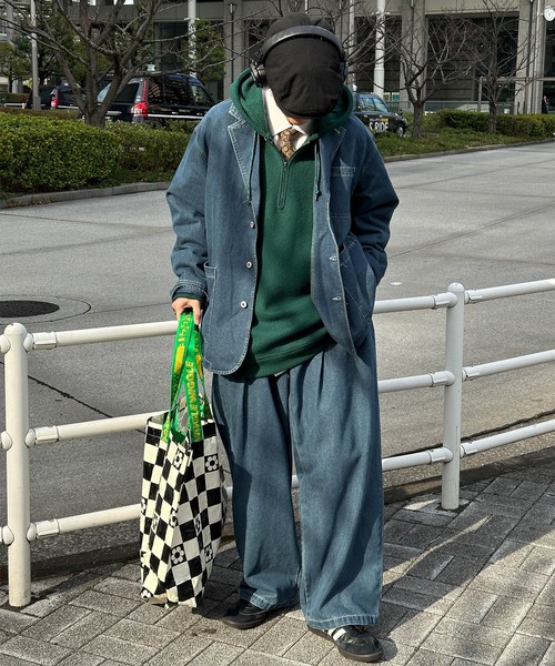 Perushu（ペルーシュ）の「3ポケットルーズデニムテーラードジャケット