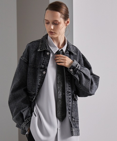 MONO-MART（モノマート）の「ジャガードアソートネクタイ（ネクタイ・メンズ・ダークブラウン系/グリーン系/ブラック系/ブラウン系/ブラウン系1/グレー系/ブラック系2/ブラック系3・FREE）」の21枚目の写真