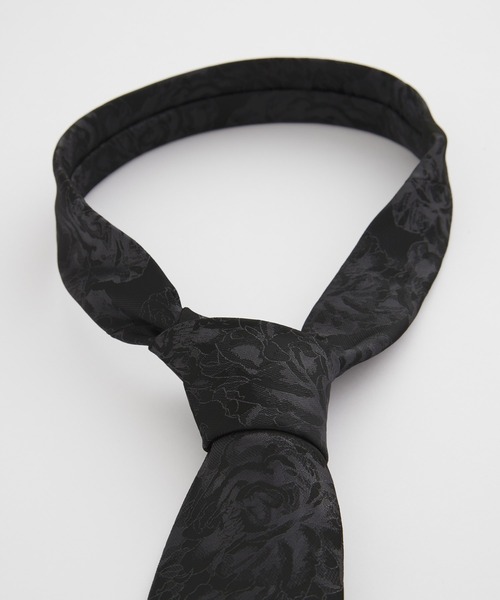 MONO-MART（モノマート）の「ジャガードアソートネクタイ（ネクタイ・メンズ・ダークブラウン系/グリーン系/ブラック系/ブラウン系/ブラウン系1/グレー系/ブラック系2/ブラック系3・FREE）」の9枚目の写真