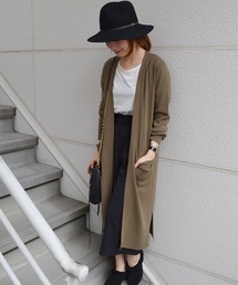 Khaju | Khaju:ロングカーディガン□(カーディガン/ボレロ)