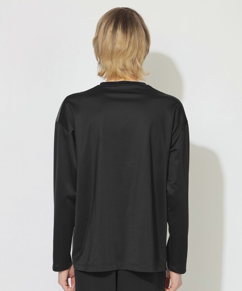 エンフォルド CLEAR天竺 レイヤード Tシャツ カットソー 半袖 エンフォルド CLEAR天竺 レイヤード Tシャツ カットソー 半袖