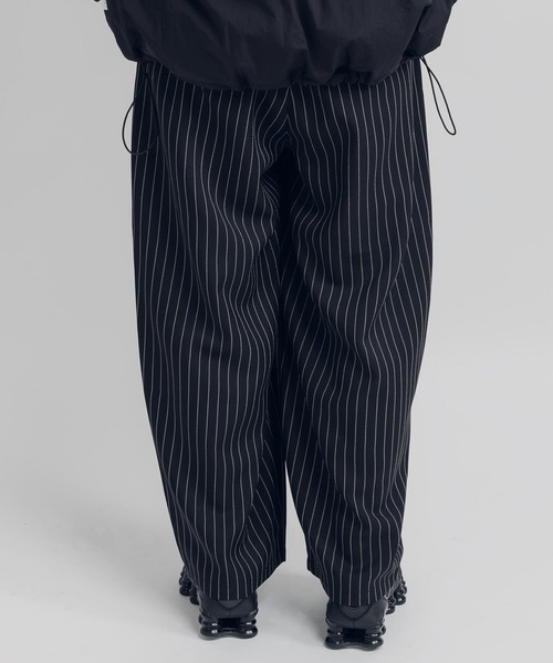 Nepenthes MR287 ストライプパンツ Needles -Narrow Track Pant - Poly Smooth - MR287 – Sun House